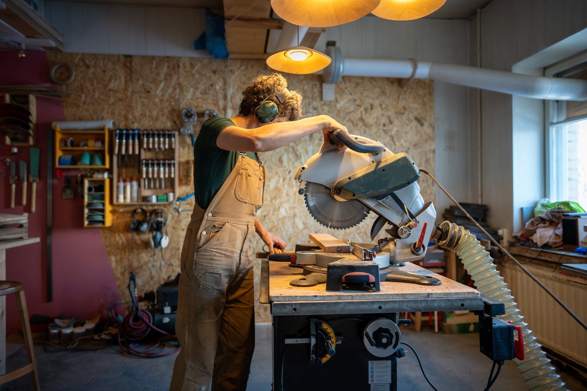 Craftsman at work
